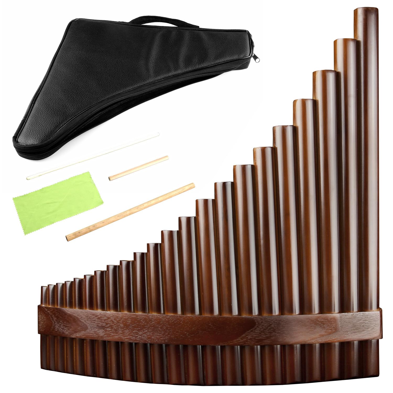 Amazon.com: 22/25 Pipes C Key Professional Pan Flute Chinese